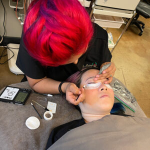 Esthetics School Lash Extensions Training