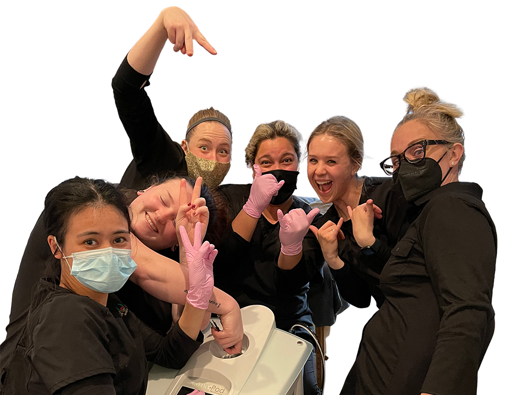 Group of Masters Esthetics students